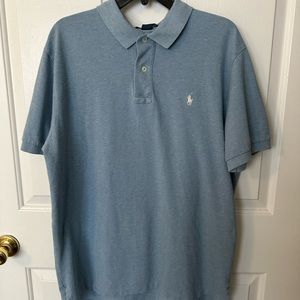 Mens Polo Ralph Lauren blue shirt. XL
